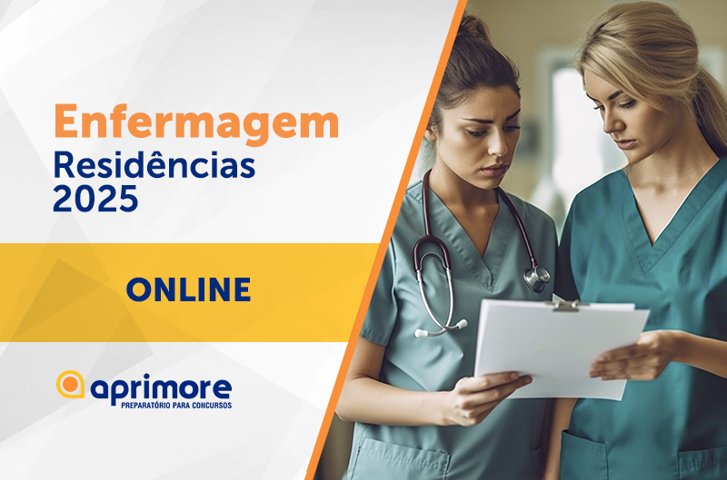 ENFERMAGEM RESIDÊNCIAS 2025 – CURSO COMPLETO ONLINE